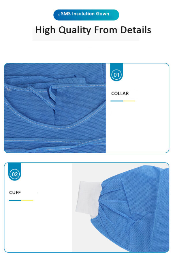 SMS Isolation Gown